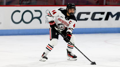 Color of Hockey Taze Thompson Indigenous role model as Northeastern captain