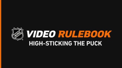 Video Rulebook: High-Sticking the Puck