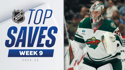 Top Saves from Week 9 of the 2024-25 NHL Season