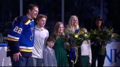 Ryan Suter kids help Blues celebrate 1500 NHL games