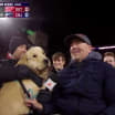 Kirk Herbstreit dog Peter NHL Stadium Series