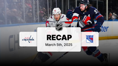 WSH at NYR | Recap