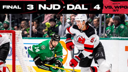 DEVILS AT STARS 3/4/25 GAME STORY