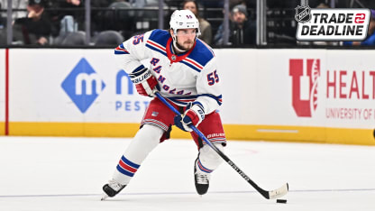 Ryan Lindgren Jimmy Vesey traded to Colorado Avalanche by New York Rangers