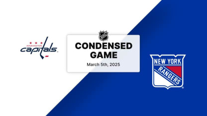 WSH at NYR | Condensed Game