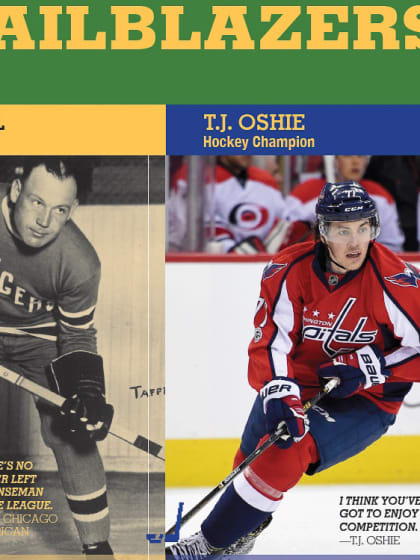 Abel Blazed Trail for Oshie and Others