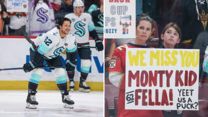 Brandon Montour, Josh Mahura get warm welcome in return to Florida