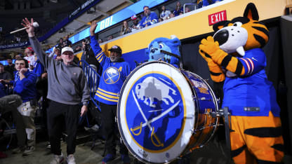 Sean McDermott rides Zamboni before Sabres game on Bills Night