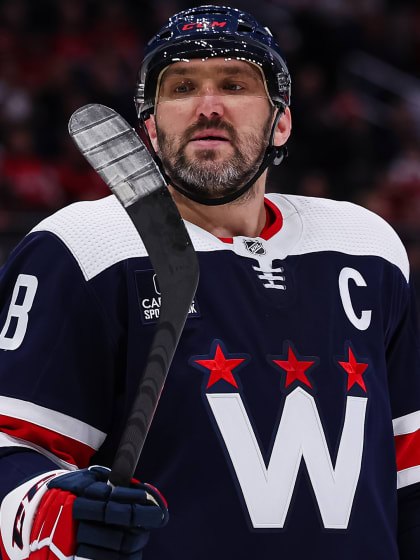 Alex Ovechkin stick collection during Wayne Gretzky chase for NHL goal record