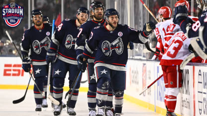 Justin Danforth unlikely hero for Columbus Blue Jackets in Stadium Series win