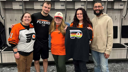 King Clancy blog Flyers Scott Laughton using platform to support Pride