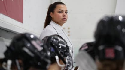 Color of Hockey Kelsey Koelzer excelling as 1st Black woman coach of NCAA team