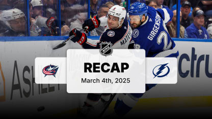 CBJ at TBL | Recap