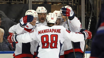 Washington Capitals feiern Arbeitssieg in New York