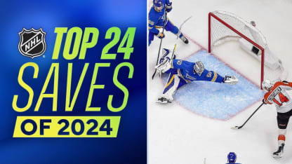 Top 24 NHL Saves from Calendar Year 2024