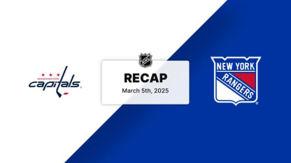 WSH at NYR | Recap