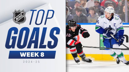 Top Goals from Week 8 of the 2024-25 NHL Season