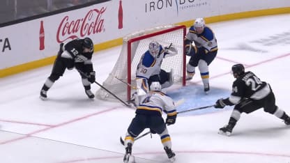 STL@LAK: Moore scores goal against Jordan Binnington