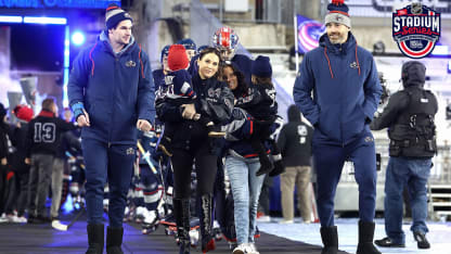 Gaudreau family leads Columbus Blue Jackets Stadium Series