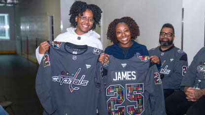 Washington Capitals unveil Celebrating Black History jersey