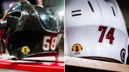 Pittsburgh Penguins Washington Capitals honor Mike Lange