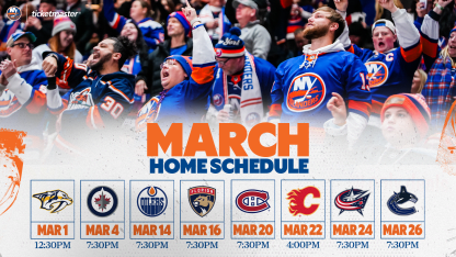 March Home Games